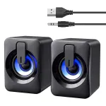 Kompaktne RGB stereo k&otilde;lar USB ja AUX arvutile