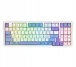 Mehaaniline klaviatuur Redragon K664WBP-RGB-PRO Gloria Pro valge-sinine