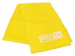 PROFIT FITNESS vastupanutriba LONG LIGHT 200x15x0,35 cm, kollane, DK 2227