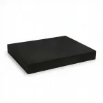 Tasakaalu treeningmatt, TPE, 50 cm, must, jooga ja pilates