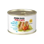 John Dog Four Seasons kanakonservid kassidele, 185 g