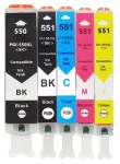 Canon PGI550 CLI551 tindikassetid, sobivad MG5550, MG5650, iP7250, MX925 printeritele