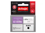 ACTIVEJET LC223B tindikassett, must, Brother DCP-J4120DW/J562DW/MFC-J5320DW/J4620DW jaoks
