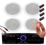 Lae JBL k&otilde;larid Bluetooth v&otilde;imendi USB SD AUX helis&uuml;steem 4 tk
