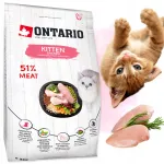 ONTARIO KITTEN kassitoit kanaga, 2 kg