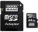 M&auml;lukaart GOODRAM 64GB microSDXC Class 10