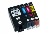 HP 920 XL tindikassetid, 4 tk, sobivad printeritele 6000, 6500, 7000