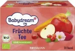 Laste orgaaniline puuviljatee BABYDREAM ilma suhkruta, 20 tk