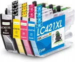Brother LC-421 XL tindikassetid, sobivad DCP-J1050DW, DCP-J1140DW, DCP-J1800DW, MFC-J1010DW