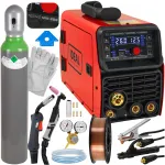 IDEAL TECNOMIG 200A MIG/MAG/MMA/TIG 2T/4T s&uuml;nergiaga keevitusmasin, komplekt