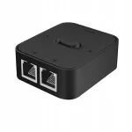 V&otilde;rgul&uuml;liti RJ45, 2 porti, 2 sisendit, 1 v&auml;ljund, ilma toiteneta