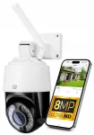 V&auml;liskaamera P8 WiFi, 8MP, 4K UHD, helituvastus, 4x suum