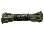 Paracord n&ouml;&ouml;r 30 m, 180 kg, 550, 6 kiudu, roheline, v&auml;litingimusteks