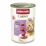 M&auml;rgtoit kassidele Animonda Carny Adult vasikaliha ja lambalihaga, 400 g
