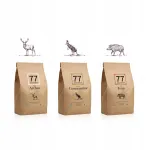 Koeramaiuste komplekt keskmise t&otilde;u koertele, 3 x 40 g, hirvelihaga, 77 Seven Seven