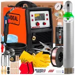 IDEAL EXPERT MIG 215 LCD keevitusmasin, MMA, TIG, 230V, 200A, s&uuml;nergiline