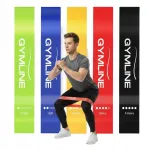 Fitness vastupidavuskummide komplekt, 5 tk, 60 cm, lateks