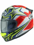 Motorratturi kiiver Arai Quantic STARS & STRIPES YELLOW, suurus M