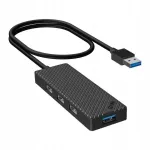 USB hub INVZI MH04, 4x USB 3.0, must