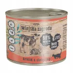 Konservid kutsikatele WIEJSKA ZAGRODA j&auml;neseliha ja vasikaliha, 200 g