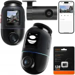 70mai Omni x800 4K auto kaamera tagumise RC14 ja 128GB-ga