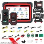 Diagnostikaseade LAUNCH X431 IMMO PLUS 8" CanFD DoiP XPROG juhtmega 2026
