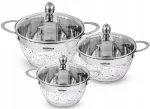 HOFFNER ELEGANCE roostevabast terasest potikomplekt, 6-osaline