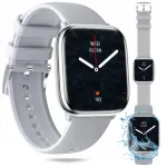 myPhone Watch Pastel Silver nutikell, AMOLED-ekraan, helistamisfunktsioon