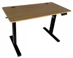 Reguleeritav laud VertiGo RXD1-3-2RR, must/pruun, 120x60 cm, k&otilde;rgus 71&ndash;120 cm