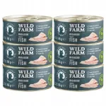 WILD FARM teraviljavaba kalapasteet kassidele, 6 x 85 g