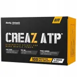 Kreatiini monoh&uuml;draat BODY ATTACK CREAZ ATP 100 kapslit