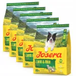 JOSERA Adult Lamb & Rice kuivtoit lambalihaga, 5 x 900 g