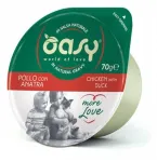 Oasy More Love kana ja pardaga m&auml;rgtoit kassidele 70g