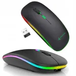 Juhtmevaba hiir Triadyn CALLISTO, Bluetooth ja 2.4GHz, 1600 DPI, RGB, vaikne, &otilde;huke