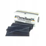 Thera Band rehabilitatsiooniriba, must, 2,5 m
