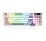 Mehaaniline klaviatuur Redragon K719PK-RGB-PRO Galatin Pro valge