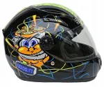 Laste kiiver SAFEBET HF-909, must, E16, suurus M