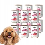 Brit Care Mono Protein koerte konservid veiselihaga, 400 g, 12 tk