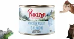 Purizon niiske kassitoit kanaga, l&otilde;he, kookose ja spinatiga, 200 g