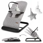 Kokkupandav kiiktool-lapselaut Kidwell Laro 2in1, hall/must