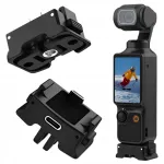 Laadimistugi USB-C adapteriga, 1/4" keere, GoPro, DJI OSMO POCKET 3