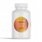 Toidulisand Kurkum 95 % kurkumiinid + Piperiin + Ingver, 120 tabletti