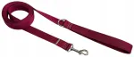 Tugev koera rihm Zepnij, 20 mm lai, 3 m, burgundia toonis