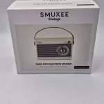 Raadio vastuv&otilde;tja Bluetooth k&otilde;lariga SMUKEE Vintage Beige