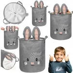 Plastikust kott ratastel, 43 l, Bunny