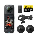 Tegevuskaamera Insta360 X5 Motorcycle Bundle 4K UHD