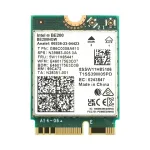 Kolme ribaga Intel BE200 Wi-Fi 7 v&otilde;rgukaart Bluetooth 5.4-ga, ilma vPro'ta