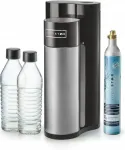 Soda Star must 1000 ml karboniseerimisseade 2 klaasiga