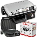 Elektriline grill TEFAL GC461B34, 2400 W, h&otilde;be/hall, taimeriga, XXL suurus