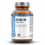 Toidulisand PHARMOVIT K2+D3-Vit, 60 kapslit